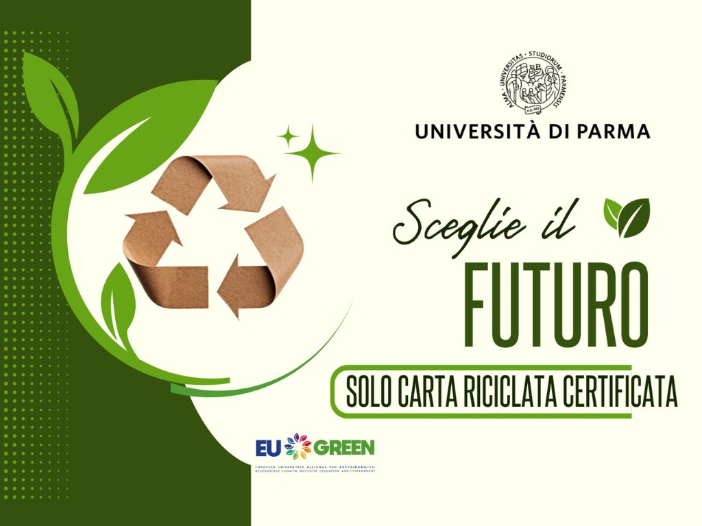 University of Parma Goes Recycled! ♻️📄

👏 A big step for #sustainability: @unipr_it now uses 100% recycled paper for admin purposes!

🌱 Less waste, less deforestation, more impact.
Another win for the #EUGREEN Alliance!
🔗 eugreenalliance.eu/university-of-…