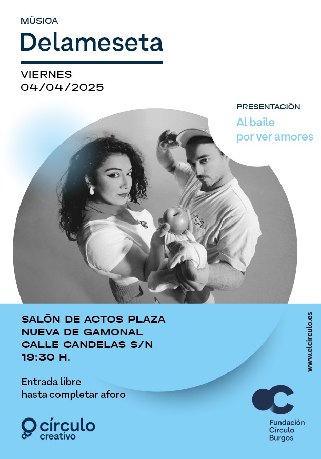 Burgos!!! Nos vemos el viernes. Entrada libre hasta completar aforo 🫰🫰