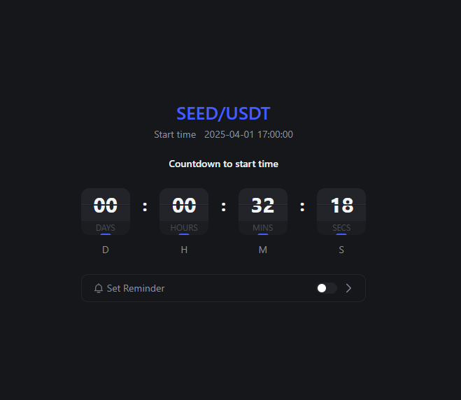SuiInsiders's tweet photo. The countdown is on! In less than 30 minutes, $SEED will be live on three top exchanges: MEXC, KuCoin, and BingX 🥳

Are you ready?🔥

Like, RT and Drop your $SUI wallet address👇

#Sui #SuiNetwork #SEED https://t.co/utXQYKrp8V
