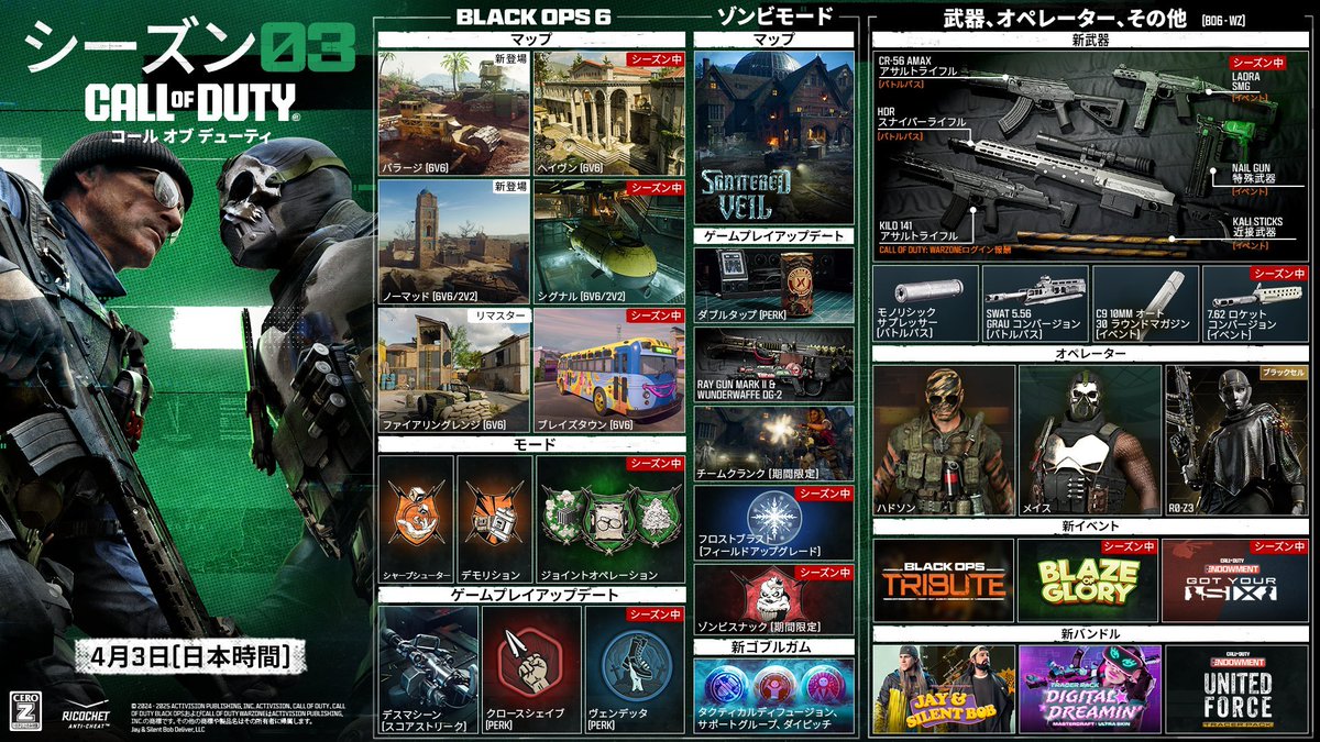 クライシス3 モダンブラックオプス クライシス3 モダンブラックオプス カード検索 ｜ Z/X