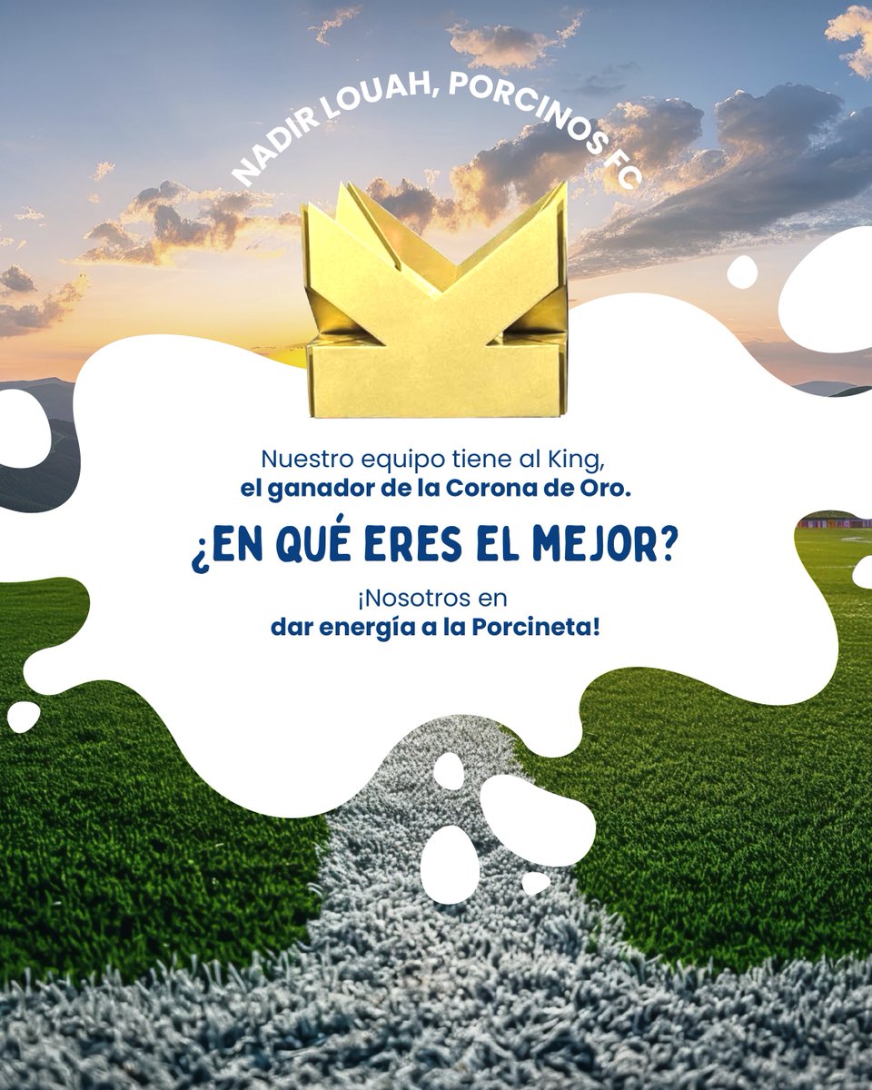 Central Lechera Asturiana (@lecheasturiana) on Twitter photo Nosotros sabemos que tenemos al mejor, pero ¿y tú? ¿En qué te consideras el mejor?
Déjanoslo en comentarios, ¡te leemos! 📷
<a href="/PorcinosFC/">Porcinos FC</a> #CentralLecheraAsturiana #NoEsUnSaborCualquiera #YoBeboLeche #PorcinosFC Nosotros sabemos que tenemos al mejor, pero ¿y tú? ¿En qué te consideras el mejor?
Déjanoslo en comentarios, ¡te leemos! 📷
<a href="/PorcinosFC/">Porcinos FC</a> #CentralLecheraAsturiana #NoEsUnSaborCualquiera #YoBeboLeche #PorcinosFC
