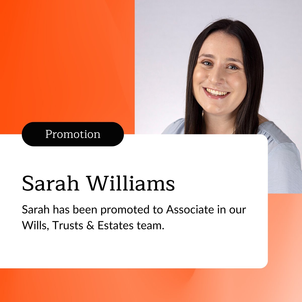 We are thrilled to announce new Associate promotions to Duncan Lomax, Alanis Ingham-Cotterell, Melissa Mitchell and Sarah Williams.

Please join us in congratulating Duncan, Alanis, Melissa and Sarah on their well-deserved promotions.

#FSPnews #Promotions #Associate #RDGUK