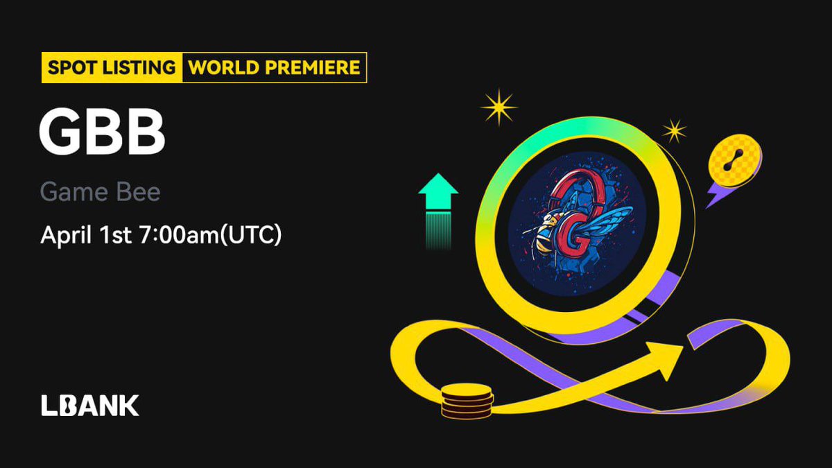 LBank_Fr's tweet photo. 💎 #Listing exclusif 🌍
🌠 $GBB (Game Bee) arrive sur #LBank !
🎶 Un écosystème unique mêlant gamification et culture pop avec GirlsBeBAD, alliant musique et économie des fans !
❤️ Détails : https://t.co/jnl6GiJvKq
#Crypto #GameBee #GBB #Blockchain #FanEconomy #LBank https://t.co/hpZLRhpWA9