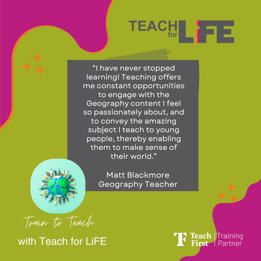 Don't just teach – inspire! Train to teach geography and make a world of difference.

#TeachGeography #GeographyTeacher #Education #ExploreTheWorld #GlobalCitizenship #TeacherTraining #InspireTheNextGeneration