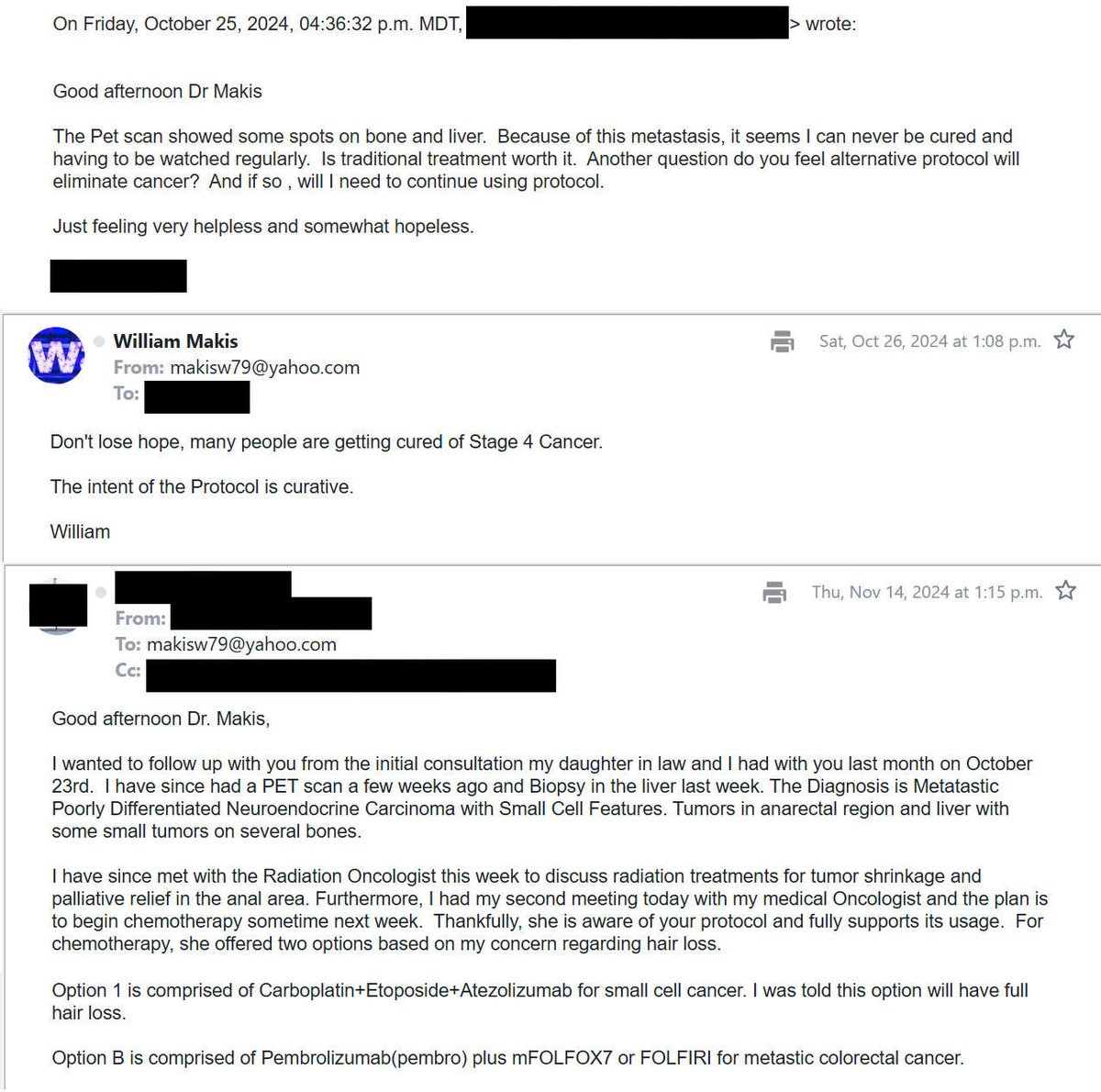 MakisMedicine's tweet image. NEW ARTICLE: IVERMECTIN and FENBENDAZOLE Testimonial - 77 year old woman with Stage 4 Anorectal Neuroendocrine Small Cell Cancer Carcinoma with liver and bone metastases becomes Cancer Free after 5 months!

Another incredible success story! 😃

77 year old woman (USA) was…