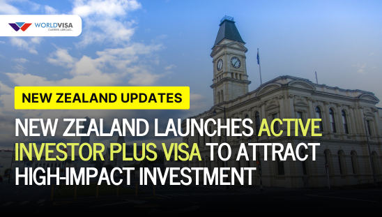 teamworldvisa's tweet photo. New Zealand introduces the Active Investor Plus (AIP) visa, replacing the Investor 1 and Investor 2 categories, to attract high-net-worth individuals whose investments actively contribute to the country's economic growth.
For more: https://t.co/ymR4Q7V4vf https://t.co/nsKUpXGJfo
