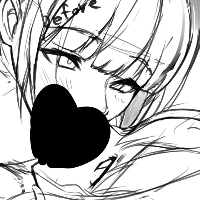 本日は用事で外出する必要があったもので、仕事絵下書き&Skebご依頼作品下書き進めました*
前回のものから壁際に追い込んで〇スする感じに変更しました(*'ω`*) 