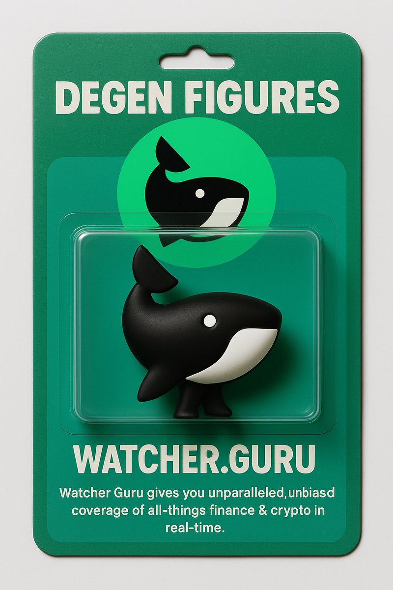 <a href="/WatcherGuru/">Watcher.Guru</a> Hi <a href="/WatcherGuru/">Watcher.Guru</a> made this for you 😎 love what you do.

Degen Fugues Rewards 

t.me/DegenFigures

Website: degenfigures.vip

Twitter: x.com/degenfigures

5j3H16JJNstME8nriQNytoaS4oGgUA42Sha3sTpt897S