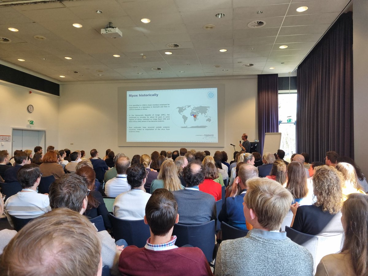 Session on emerging viruses organiseren by WMDI and NWKV well visited! <a href="/NVMM_NL/">Ned. Vereniging voor Medische Microbiologie (NVMM)</a> #ssm25
