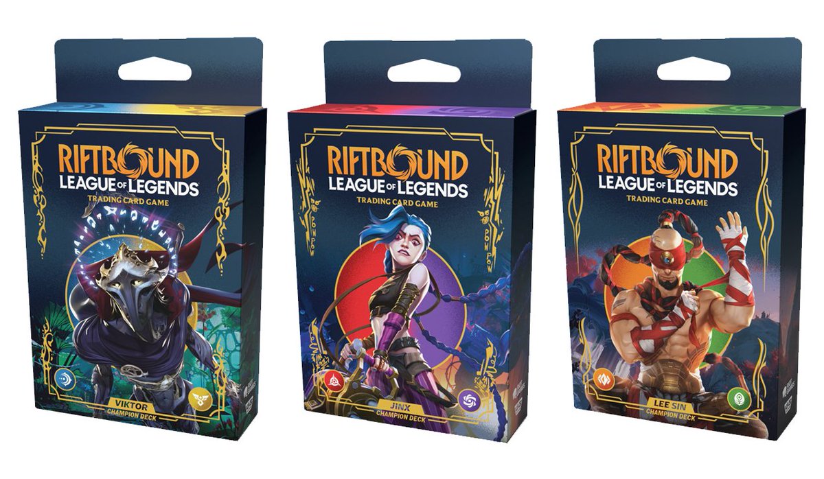 Premier aperçu des decks préconstruits Riftbound !

📅 Sortie : Octobre 2025
🃏 3 decks : Jinx, Viktor et Lee Sin
🔍 56 cartes par deck
💵 Prix : 20€

Les précommandes ouvrent bientôt… 🔥
