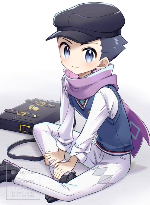 学生制服のテルくん嬉しい 