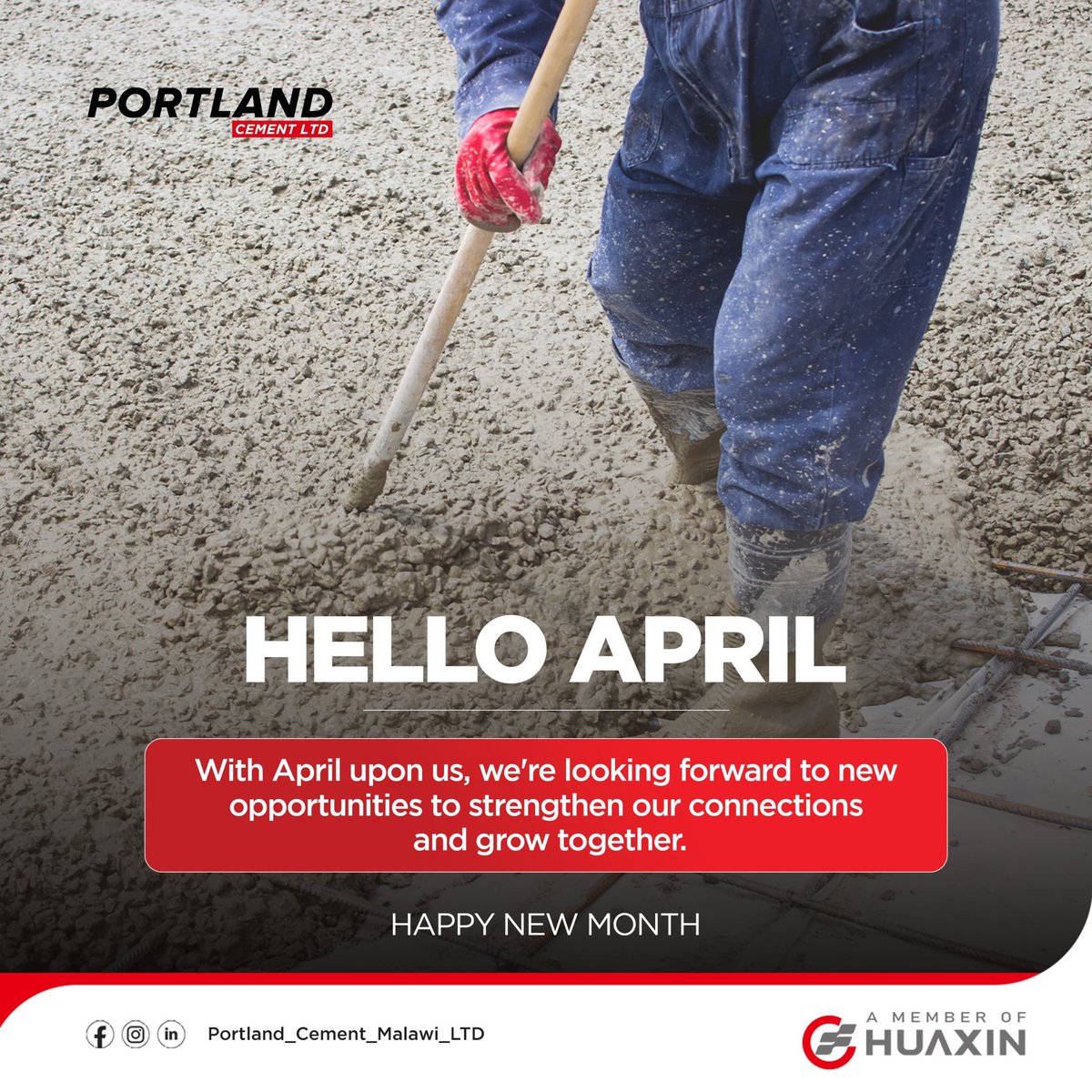 Bizmalawi's tweet image. Hello April!
As a new month begins, we're ready to build stronger connections and embrace new opportunities.
Let's grow together!
More info: bizmalawi.com/listing/portla…
#HappyNewMonth #PortlandCement