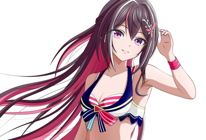 #寒い時こそ水着絵を貼ろう 