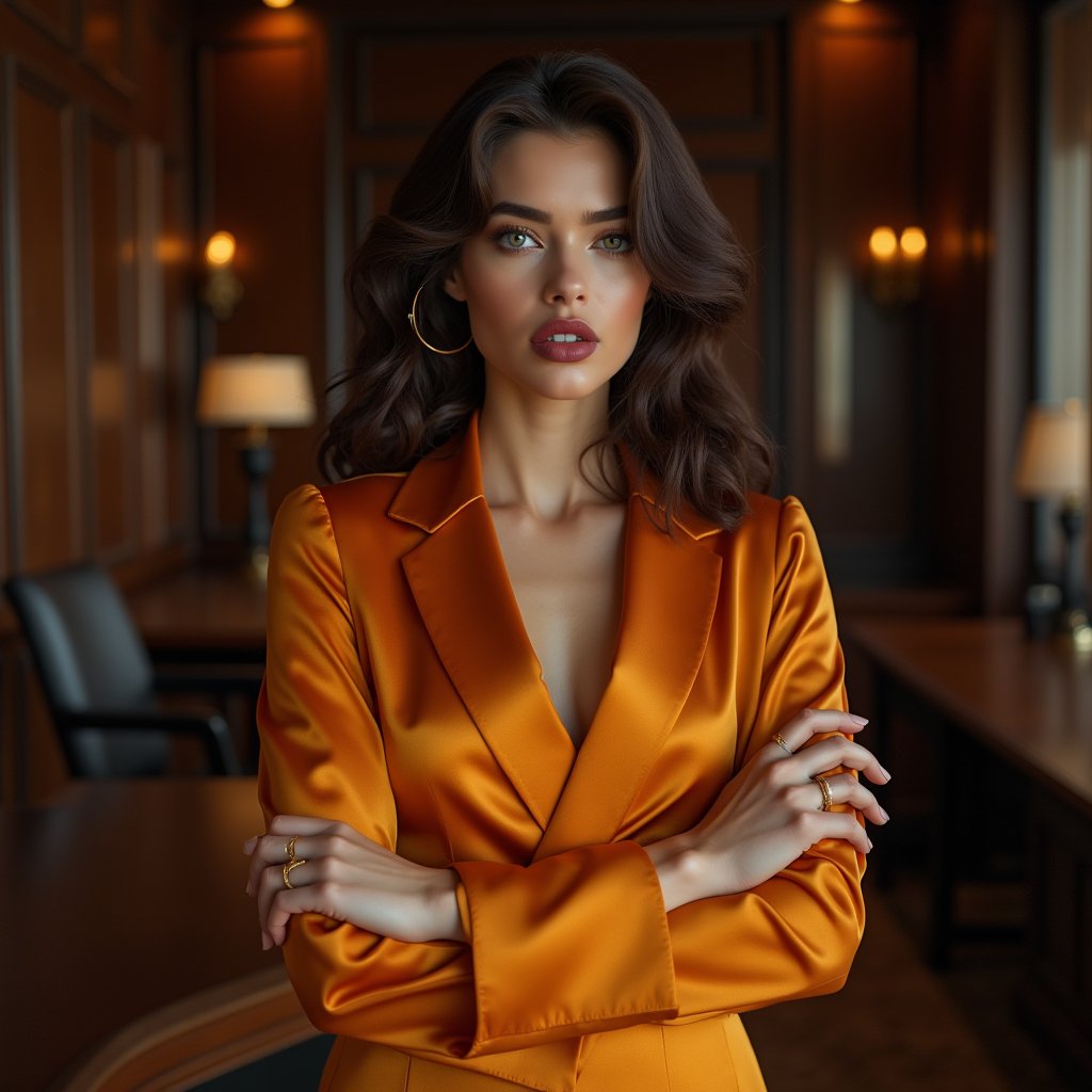 AIFashionChic's tweet photo. 🧠 Silk meets structure.
Confidence meets code.
That’s what we call futuristic refinement.
#AIInspired #DigitalElegance #2025Style #AIFashionChic https://t.co/Qa21nF9JM7