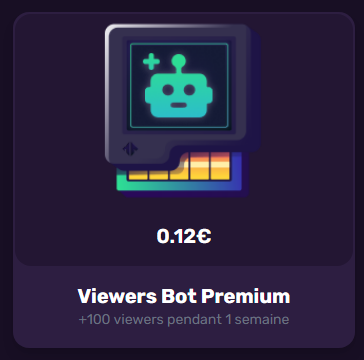 🤖 BIP BOUP ! Vous en avez rêvé, on l'a fait...

BIG Nouveauté sur StreamRunners : on vend enfin des Viewers BOT pour propulser ta chaîne Twitch au sommet ! 🚀

Dis-nous en commentaire à quel point tu es heureux de cette nouvelle ! 👇

🔄 RT pour recevoir 1 code d'essai