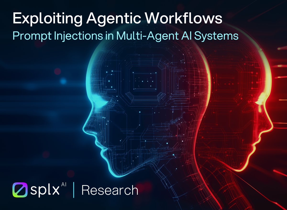 🚨 How a Prompt Injection can pass through Agentic AI Workflows undetected 🤖➡️🧠

Our new research shows how a single hidden instruction can silently flow through a multi-agent AI system – bypassing the interface chatbot, surviving summarization, and only activating when a
