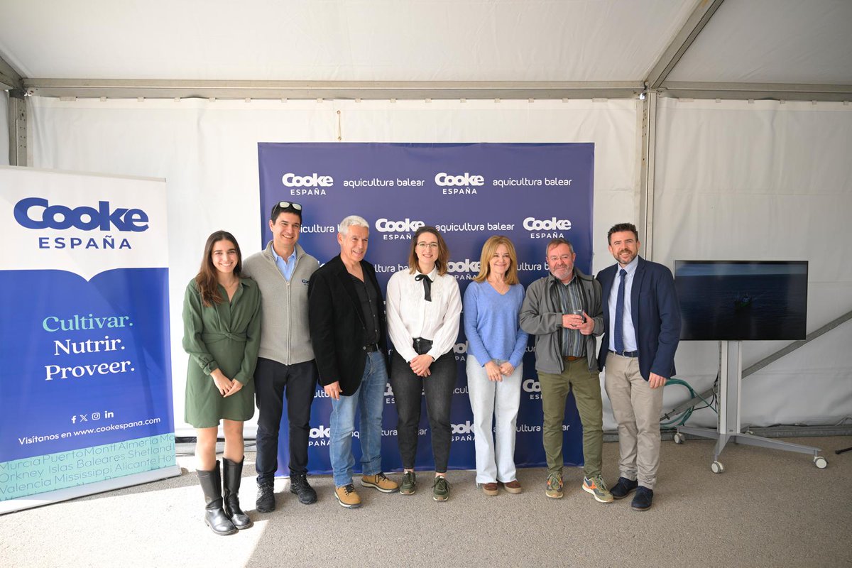 BIOIB ClusterBiotech (@bioib_cluster) on Twitter photo Hemos asistido a la inauguración del nuevo criadero de alevines <a href="/cookeespana/">Cooke España</a>-Grupo Cullmarex en Palma, socio <a href="/BIOIB_Cluster/">BIOIB ClusterBiotech</a> y referente en acuicultura responsable. Orgullosos de este hito y de que más de la mitad del pescado cultivado en España se produzca desde Baleares. Hemos asistido a la inauguración del nuevo criadero de alevines <a href="/cookeespana/">Cooke España</a>-Grupo Cullmarex en Palma, socio <a href="/BIOIB_Cluster/">BIOIB ClusterBiotech</a> y referente en acuicultura responsable. Orgullosos de este hito y de que más de la mitad del pescado cultivado en España se produzca desde Baleares.