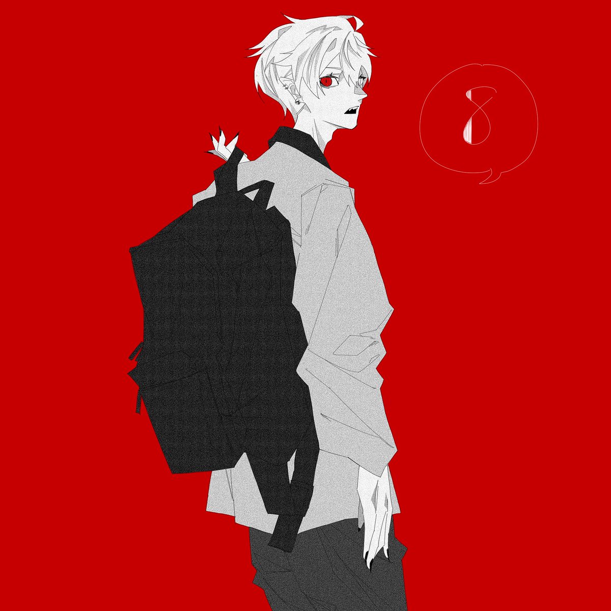 葛葉(にじさんじゲーマーズ) 「8 #KuzuArt #100日チャレンジ」|53のイラスト