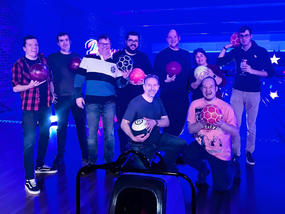 We were back at <a href="/HollywoodBowlUK/">Hollywood Bowl UK</a> Crawley and had a 'ball'! 🎳 Followed by a lovely meal at Blue India! 🍛

Such a fantastic evening! Here’s to the next social event! 😁

Top scores:

🥇 Steve — 112
🥈 Ean — 110
🥉 Becky — 102

#WorkSocial #Bowling #ITSupport #MSP @Business_Sussex
