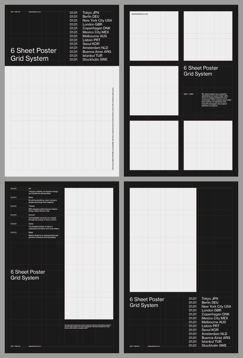 stephenkelman's tweet photo. 6 Sheet Poster Grid System
-
2025 https://t.co/R2qWY2YOcS