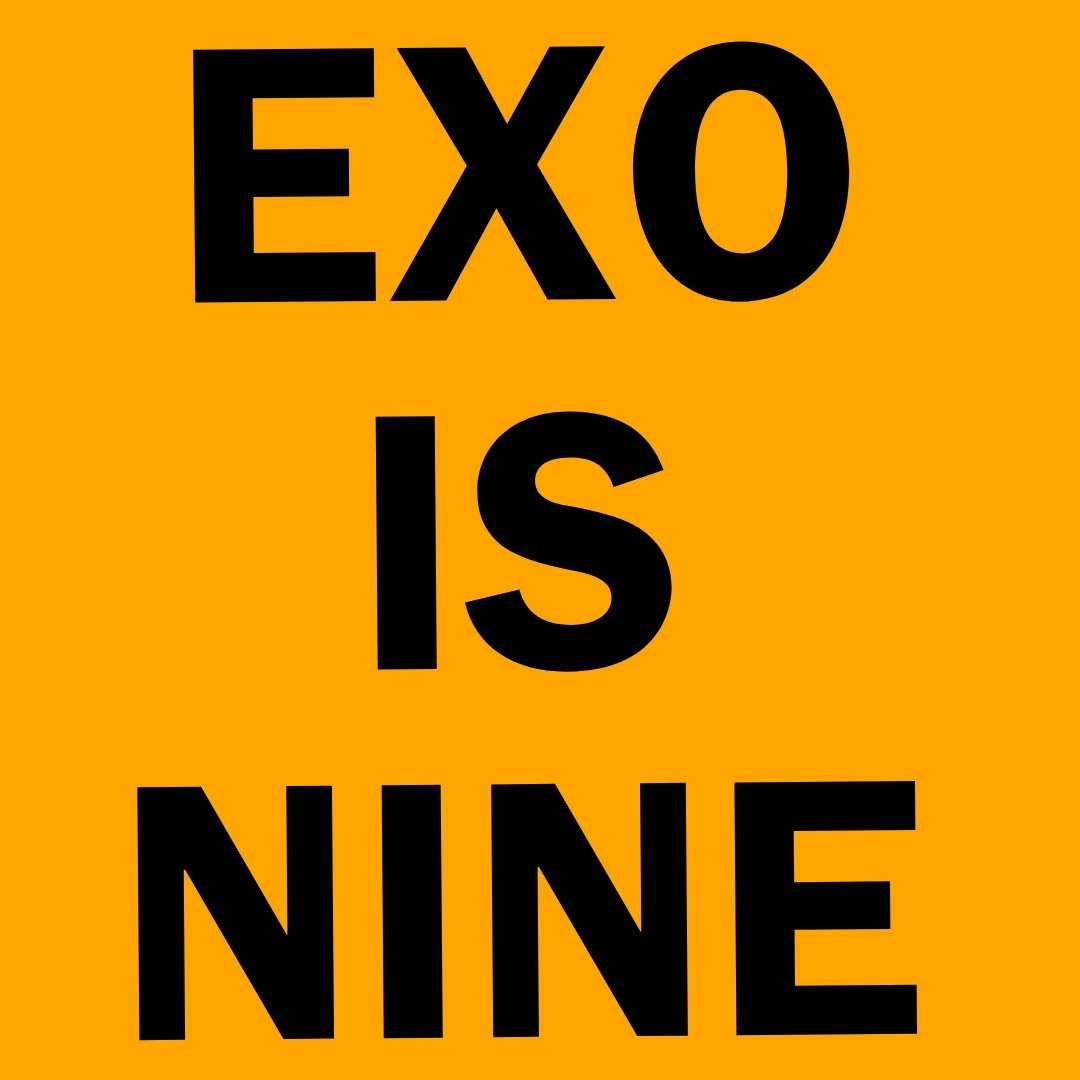 اکسوی ما ۹ تاییه.
اگه نمیفهمی بفهم کثافت پاپت عوضی.
CBX in the EXO: 13irthday Home Party
#CBXisEXO #BAEKHYUNisEXO
#CHENisEXO #XIUMINisEXO #EXOisNINE <a href="/weareoneEXO/">EXO</a> <a href="/SMTOWNGLOBAL/">SMTOWN</a>
