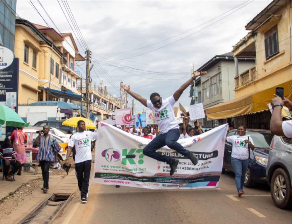 elliotktannor's tweet photo. The great feeling after the #healthykidneymonth where we brought you kidney health education all through the month of March! 

Let me know what more you need to know about your Healthy Kidneys! 

I still ask 👉🏾#AreYourKidneysOK

😃This is for all those asking for the jump! 😃 https://t.co/BX5XXHjBuS