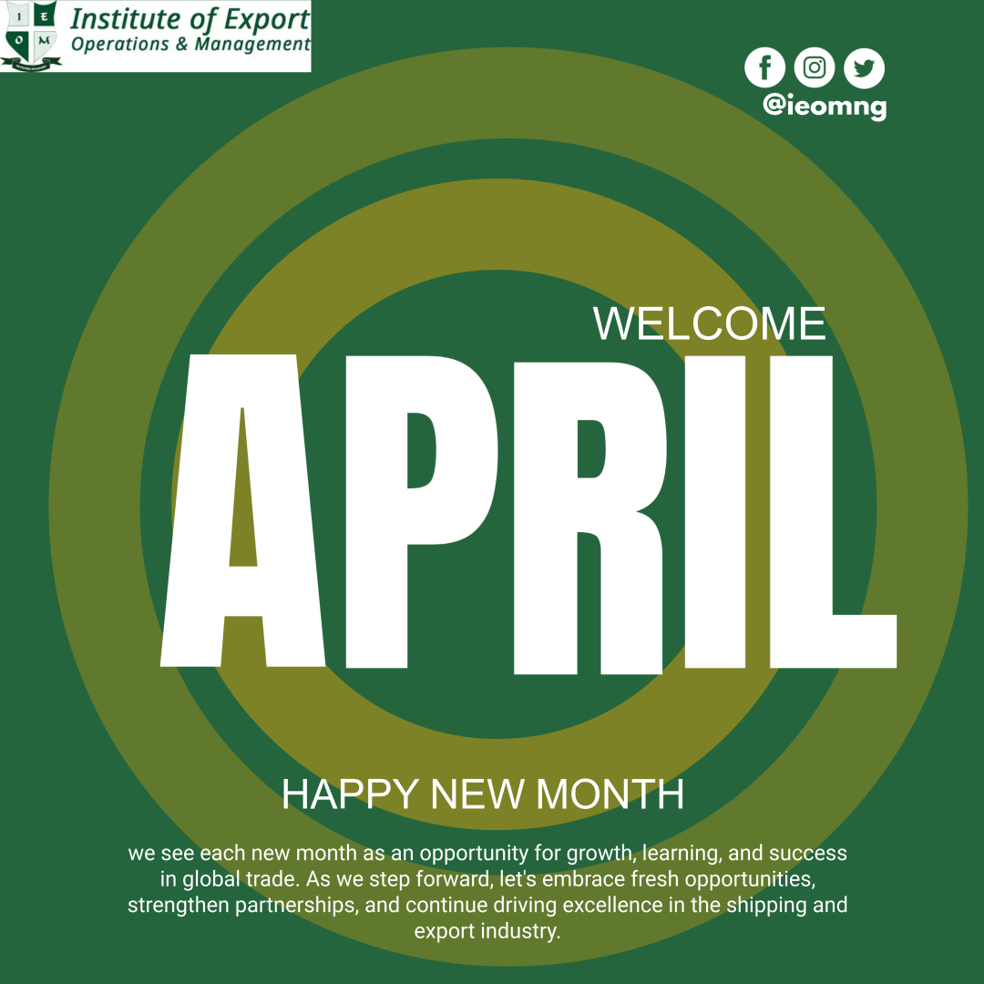 we see each new month as an opportunity for growth, learning, and success in global trade. As we step forward, let's embrace fresh opportunities, strengthen partnerships, and continue driving excellence in the shipping and export industry.

#HappyNewMonth #shippers #globaltrade