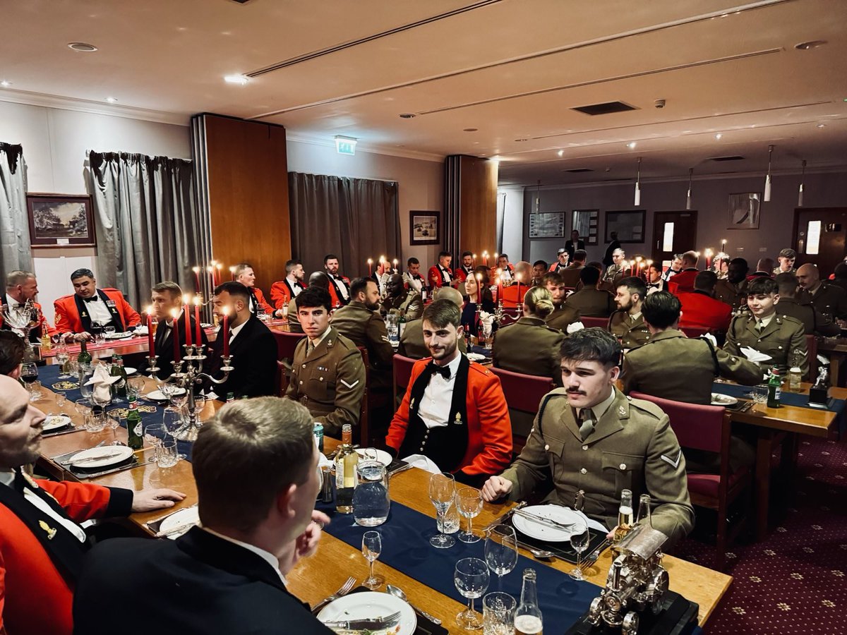 Commanders Dinner Night

Officers and Non-Commissioned Officers from across 28 Engr Regt (C-CBRN) have come together for a dinner night, enjoying an evening of cohesion and recognising the hard work and commitment of the regiment’s commanders.

#Sapper #SapperFamily