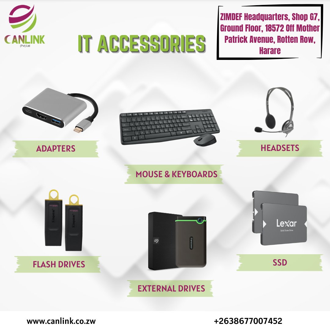 Upgrade your tech game with our premium IT accessories! We've got everything you need to stay connected and productive.

📍 Quality you can trust
💻 Perfect for work &amp; play
🚀 Fast &amp; reliable

Shop now! 

 #TechAccessories #GadgetLover #ITEssentials #StayConnected