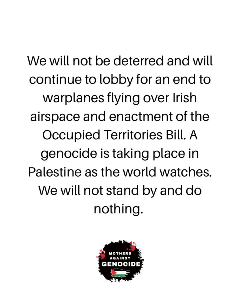 NoG3nocide's tweet image. Mothers Against Genocide members we subjected to disproportionate &amp;amp; outdated practices by Gardi yesterday. 

They used unnecessary force &amp;amp; a complaint will be made to GSOC.
