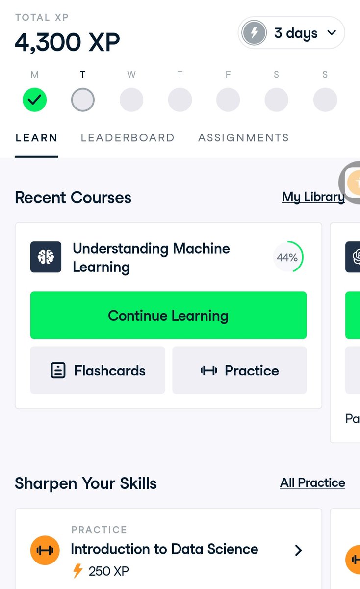 PraiseID3's tweet image. DataCamp is helping me build a structured AI/ML foundation.
@dev_careers
@DataCamp
@codenney
#DCDonates #BuildInPublic #DevCareerXDataCamp #LearningWithDataCamp