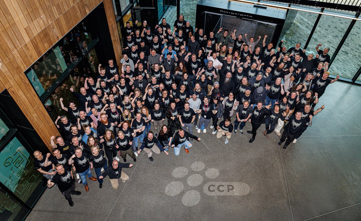 FenrisCreations's tweet photo. In 30 days the 17th editions of #EVEFanfest opens in Reykjavik & on #CCPTV!
We canโt wait to welcome in #Harpa and on the live stream ๐ #tweetfleet
๐ธ Team #CCPGames Iceland @ #Grรณska HQ Fanfest Kick-off | #tweetfleet
@EveOnline @PlayEVEVanguard @EVE_Frontier @Galaxy_Conquest https://t.co/nF5cfEmNfe