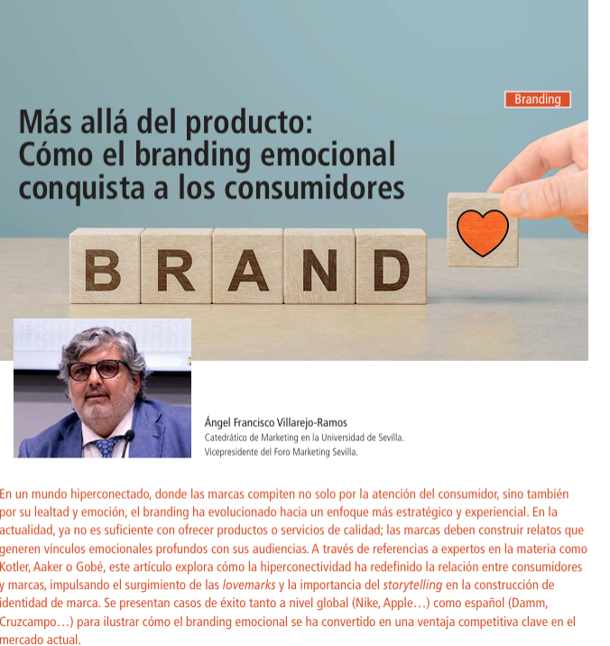 currovillarejo's tweet photo. Se acaba de publicar en #EMKNews, revista del @EconomistasOrg , mi artículo titulado "Más allá del producto: Cómo el branding emocional conquista a los consumidores" #BrandingEmocional #branding #marketing #lealtad #marketingDigital
👉 https://t.co/DeUnfabjFj https://t.co/sz8FldJJyj