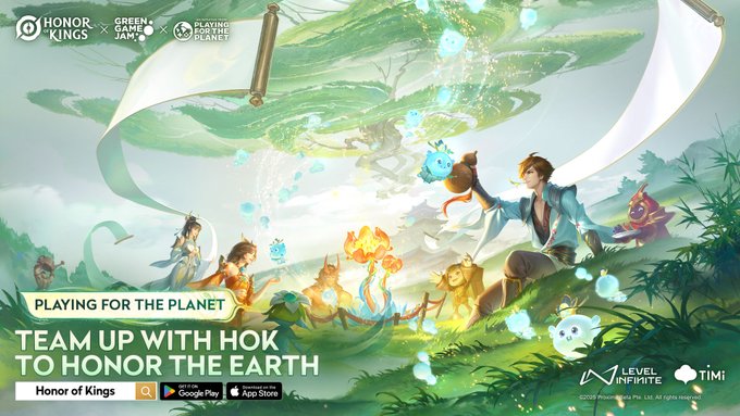 Honor of Kings Resmikan Program Honor the Earth 2025
