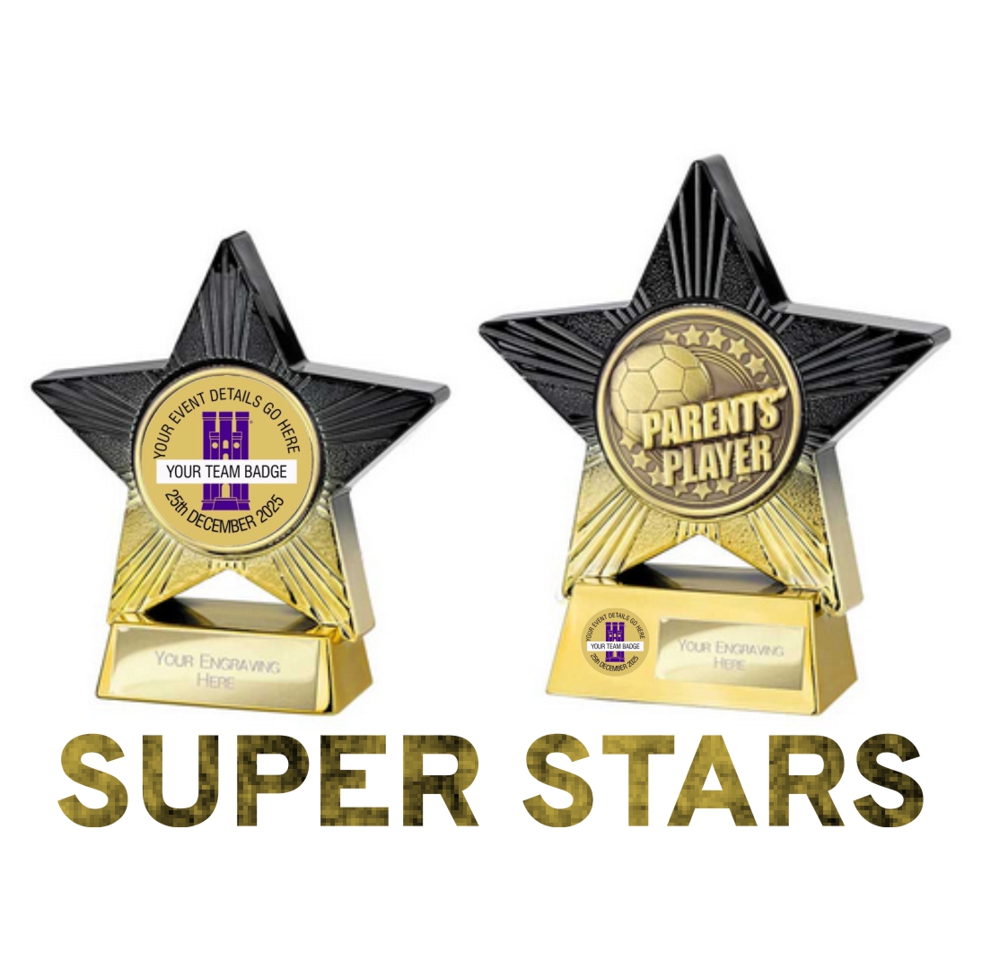 We have a SUPER STAR award for every occasion! Great value and in stock now.zurl.co/yh2ee 
#towertrophies
#trophies
#footballtrophies