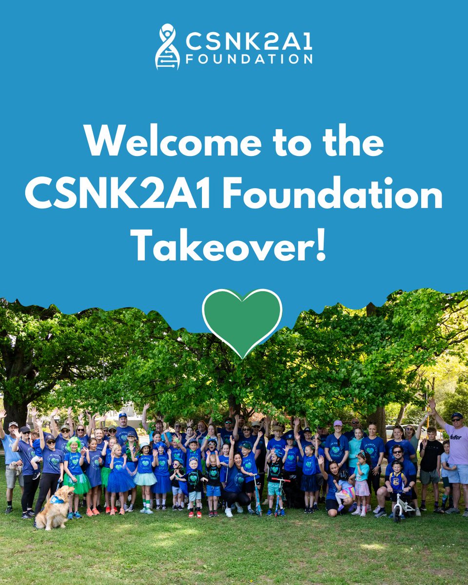 RareRevolutionM's tweet image. 🚨 BIG NEWS: We’re Taking Over Rare Revolution Magazine’s Socials! 🚨
For 24 hours, the CSNK2A1 Foundation is sharing 5 key facts about Okur-Chung Neurodevelopmental Syndrome (OCNDS) to raise awareness &amp;amp; drive research toward treatments.
#TuesdayTakeover 
@csnk2a1org