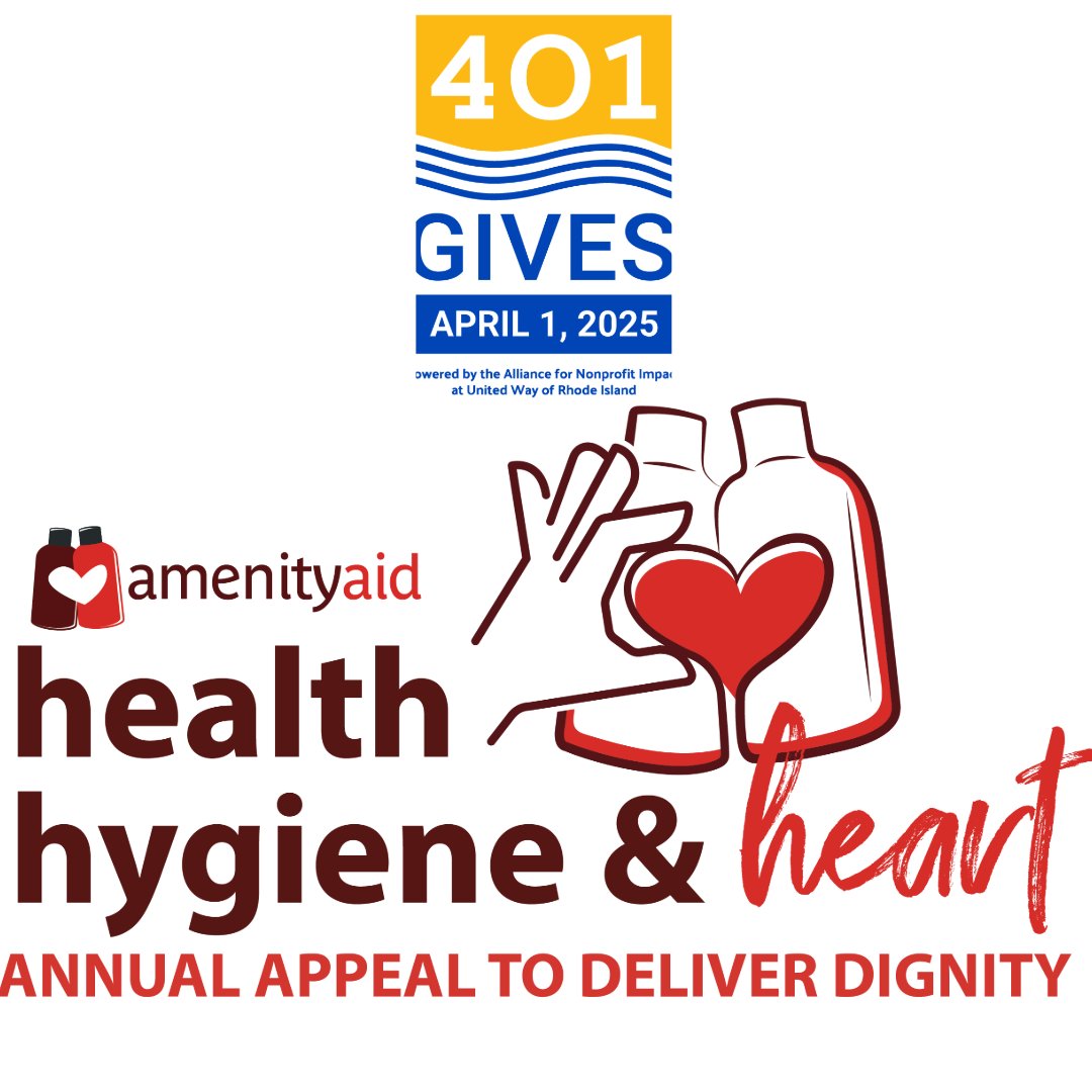 Happy #401Gives! Your support now means we qualify for an early morning MATCH🚀 – so your donation can be DOUBLED! Today also kicks off our annual appeal: Health, Hygiene, &amp; Heart.❤️ Thank you for helping us work to #EndHygieneInsecurity! 🌊 401gives.org/organizations/…