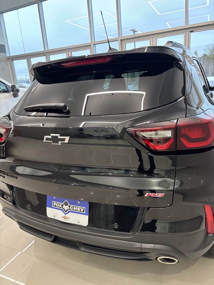 FoxChevrolet's tweet photo. "Another happy couple at Fox Chevrolet Cadillac on this beautiful 2025 Chevrolet Trail Blazer RS AWD with 1.3 L Turbo engine and 9 speed automatic transmission. 
Thank you Pam and Gary for your valued business." 

Enjoy your new ride!

📸: Sales and Leasing Consultant Kent Fox https://t.co/Yw8G2ms4wV