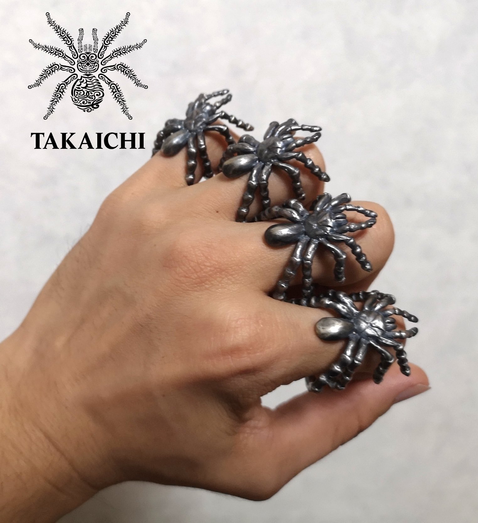 激レア 鷹弌 TAKAICHI 地蜘蛛のシルバーネックレス 激レア 鷹弌 TAKAICHI 地蜘蛛のシルバーネックレス