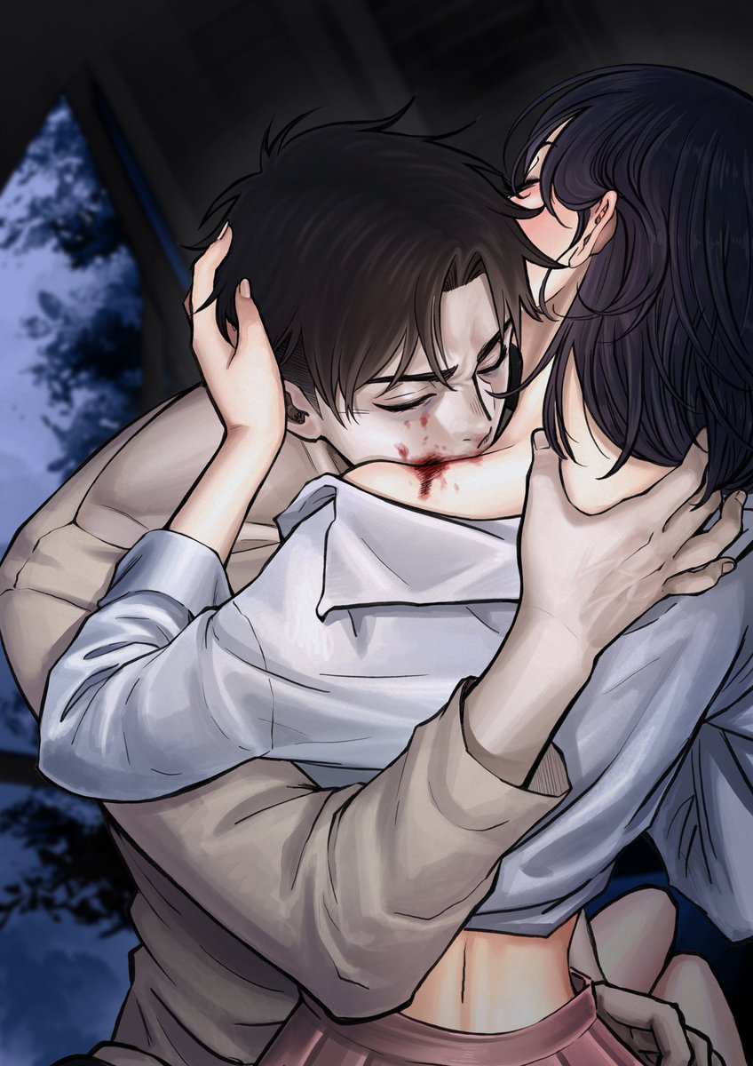 Hagane_no__'s tweet photo. Which version do you prefer ? 
#eremika  🧛🩸💕 https://t.co/WgHP0KFmeu