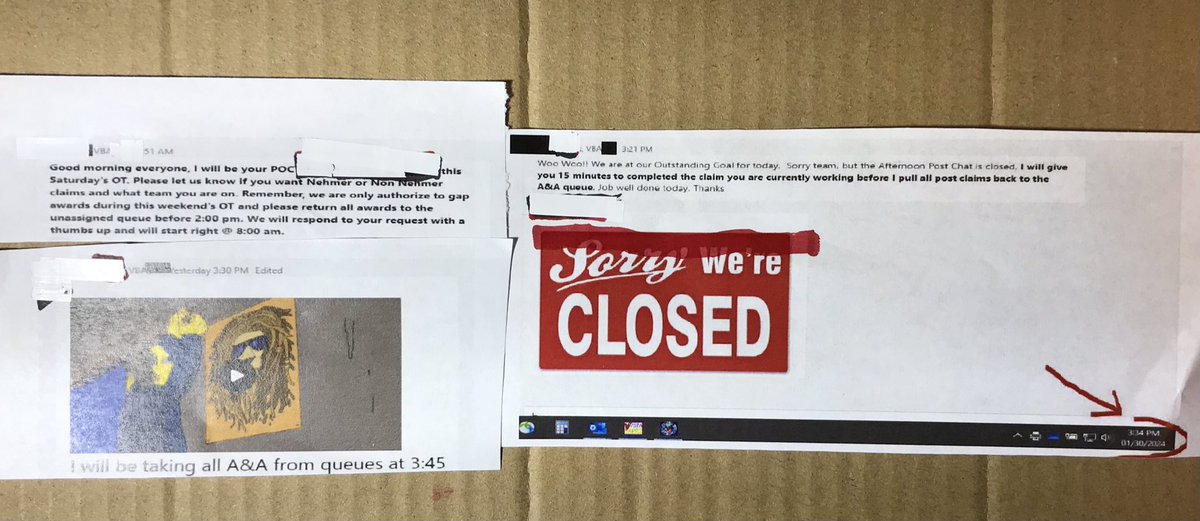 verybrokenVBA's tweet image. This is why, so people can get large a large bonus for INTENTIONALLY harming Veterans. How can you sit and do nothing? #VAclaimFail #VAhack #wehavethereceipts #VAnumbersgames