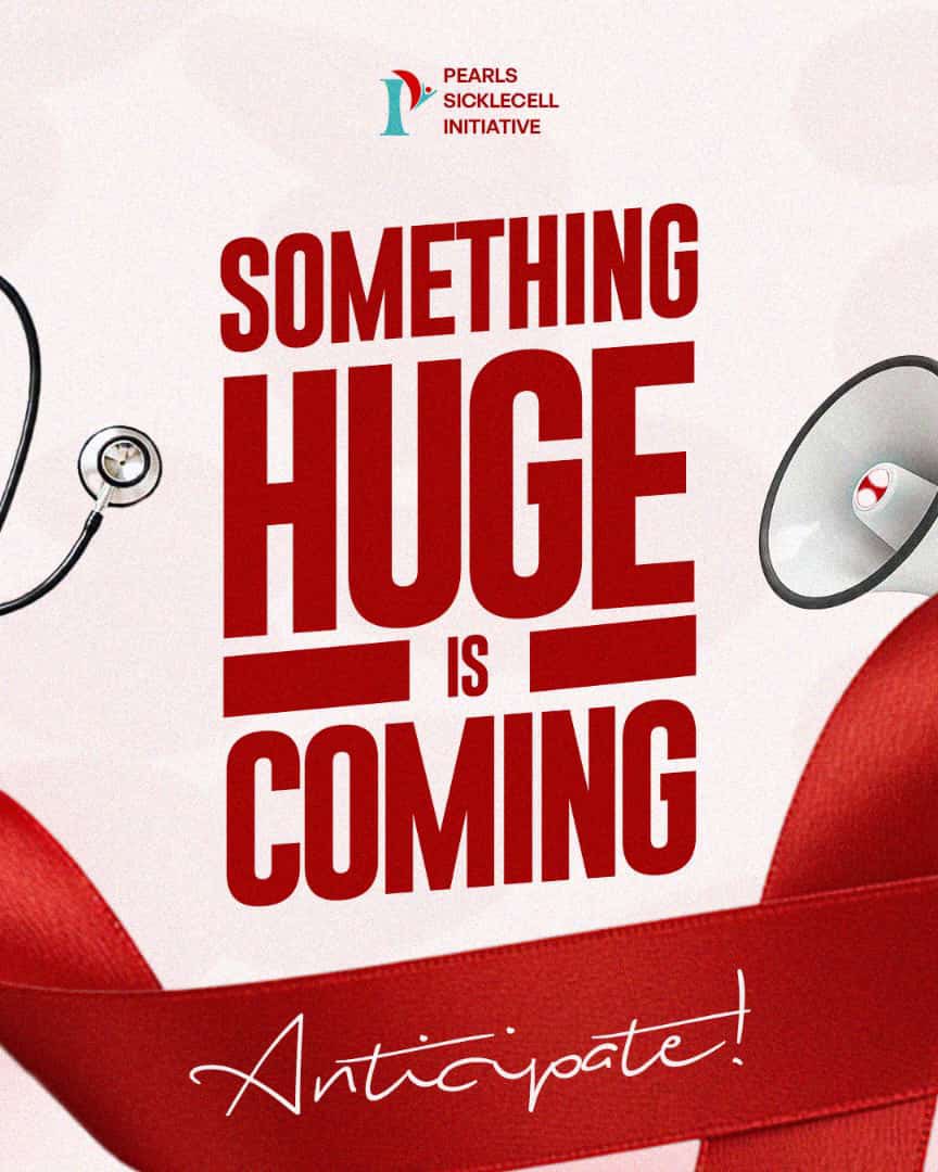 Pearls_SCF's tweet photo. Hello Ilorin, 
Hello Kwara! 
Happy New Month

Pearls Sickle Cell Initiative has exciting news for you! 

Can you guess what it is? 
Anyway? the good news drops at 8pm today. 

#sicklecellawareness
 #sicklecell https://t.co/0yzi7fzWZ2