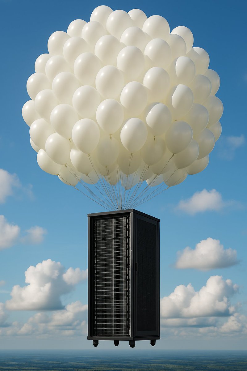 We’ve harnessed the power of cloud hosting, literally.

Our new servers are now fully airborne, floating on helium balloons above the UK.

Faster ping. Fresher air. Slightly more bird interference.

Contact us for pricing, includes regular parachute backups!