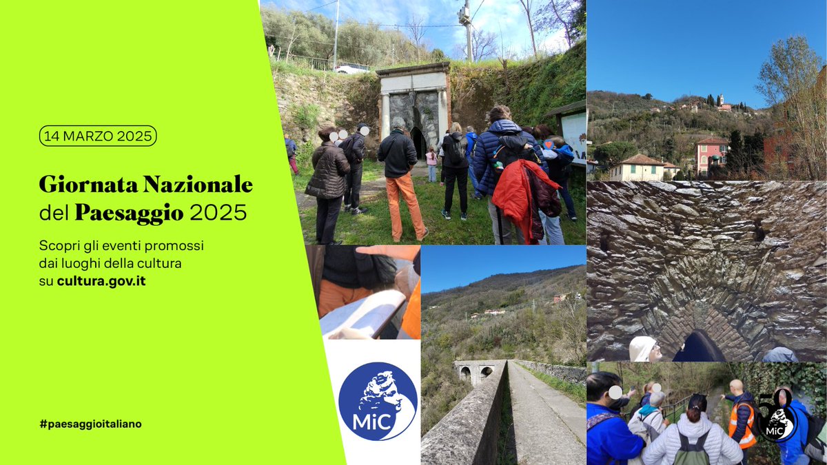 #paesaggioitaliano #MiC #SRLig #valorizzazione #condivisione #sensibilizzazione #modixstarmeglio #acquedottostorico

DOMENICA 30 MARZO 2025: L’ACQUEDOTTO STORICO DI GENOVA DA PRATO A SAN SIRO DI STRUPPA
Per chi desideri saperne di più: Album foto sulla nostra Pagina Facebook!