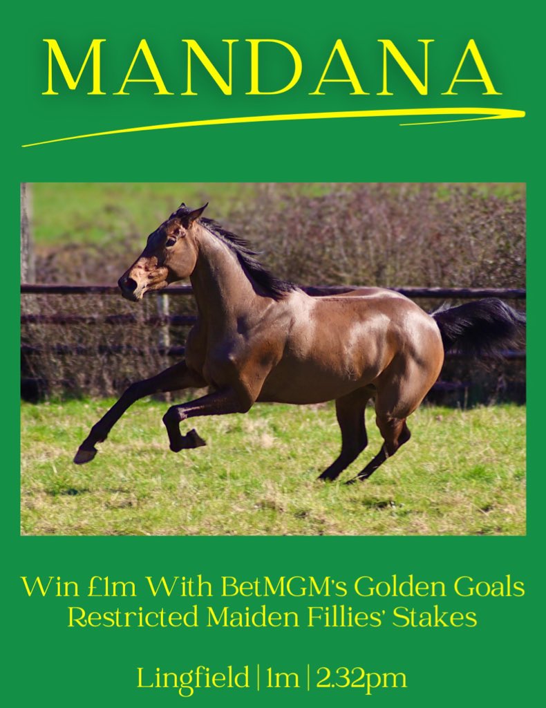 ThurloeThoroughbreds (@thurloethbreds) on Twitter photo Good luck to MANDANA who has her first run of 2025 at Lingfield with <a href="/HollieDoyle1/">Hollie Doyle</a> on board for <a href="/UrloxheyStables/">Richard Newland & Jamie Insole Racing</a> π€π»π€π» Good luck to MANDANA who has her first run of 2025 at Lingfield with <a href="/HollieDoyle1/">Hollie Doyle</a> on board for <a href="/UrloxheyStables/">Richard Newland & Jamie Insole Racing</a> π€π»π€π»