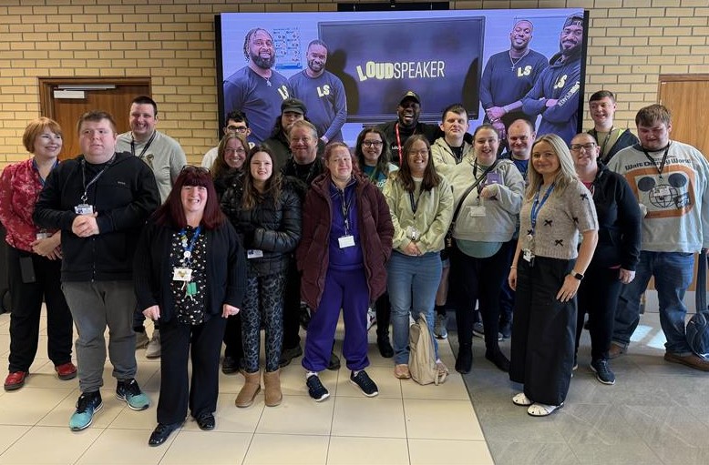West Lancashire College (@wlancscollege) on Twitter photo It was great to welcome Calvin and Jonathan from <a href="/loudspeakerlive/">Loud Speaker</a> onto campus today to talk to our students about The Big Speak Workshop and their Digital Enterprise competition 🤩
Thank you to the team for coming in today! It was great to welcome Calvin and Jonathan from <a href="/loudspeakerlive/">Loud Speaker</a> onto campus today to talk to our students about The Big Speak Workshop and their Digital Enterprise competition 🤩
Thank you to the team for coming in today!