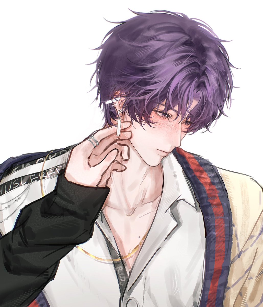 ke_lexiansen's tweet image. "真害羞啦?"
"小鱼你耳饰好多,给我带带!怎么不说话了...(掀开)"
(真的很喜欢小鱼带耳饰吼吼吼)
#恋与深空 #祁煜 #LoveandDeepspace #Rafayel #恋と深空 #ホムラ