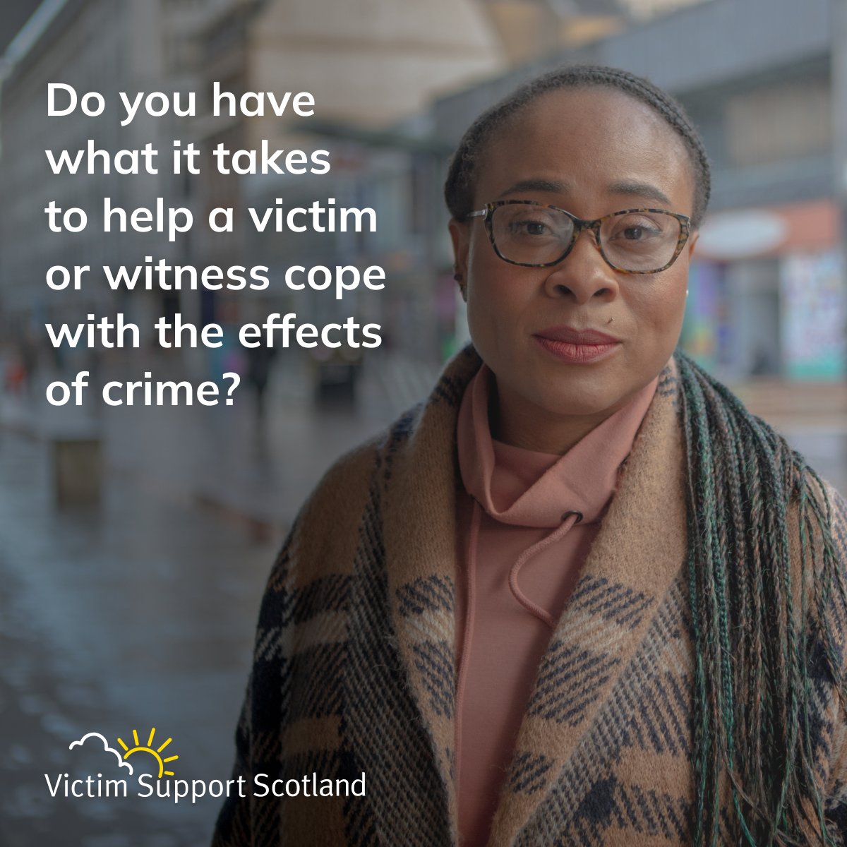 "Where do I go? What do I say? Who can I turn to?"
 
Victims and witnesses have a lot to deal with following a crime. And our volunteers are here to support. 

Help us continue to deliver vital services to people in Scotland who really need it: victimsupport.scot/volunteertoday…