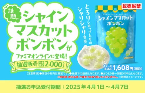 シャインマスカットボンボン　1ケース　6袋　新品未開封