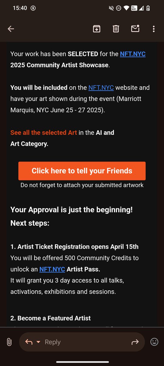 _rhmmmmmm_'s tweet photo. #nftnyc2025, I am in !!!!! https://t.co/V54J7JjcTB